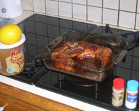 Cuisses de poulet au miel