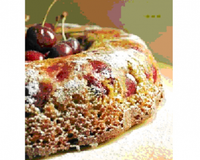 Gâteau aux cerises classique