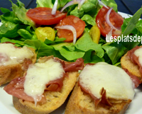 Crostinis au fromage de Brebis Pyrénées