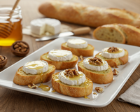 Toast chèvre miel