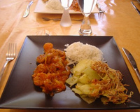 Rougail saucisse fumée