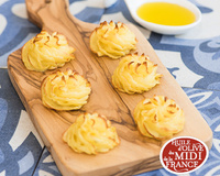 Pommes duchesse à l’huile d’olive