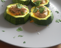 Courgettes farcies savoureuses