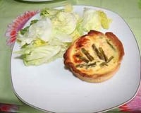 Tartelettes au saumon et aux asperges