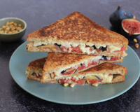 Croque facile figues et mozza