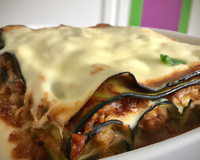 Lasagnes aux aubergines et courgettes