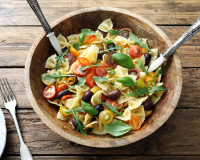 François-Régis Gaudry dévoile la forme de pâte idéale pour que la sauce accroche bien dans sa salade de pâtes maison