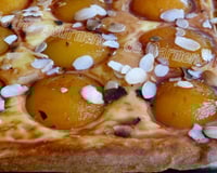 Tarte briochée aux abricots maison