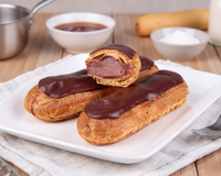 Eclairs au chocolat faciles de Chef Damien