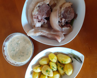 Tête de veau sauce ravigote