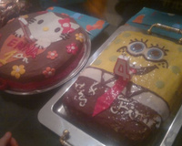 Gâteau Bob l'Eponge maison