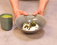 Gaspacho froid de petits pois