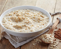 Porridge à la vanille