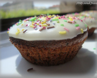 Cupcakes citron vert, pistache et courgette