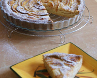 Tarte normande aux pommes traditionnelle