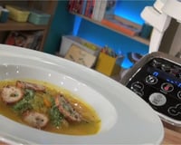 Minestrone de légumes d'hiver et pesto de roquette