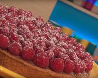 Tarte aux framboises