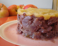 Chou rouge aux pommes