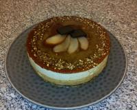 Mousse caramel aux poires