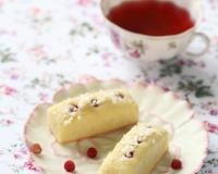 Financiers aux framboises