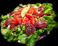 Tuna "Bikini Ready" Sahimi Salad !