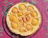 Tarte aux pêches