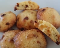 Petits biscuits aux pépites de chocolat et citron confit
