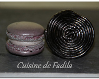 Macarons à la réglisse