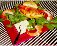 Chaussons aux fruits de mer