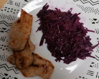 Compotée de chou rouge aux pommes