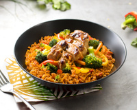 Riz à la Méditerranéenne facile, économique et savoureux! 