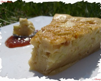 Clafoutarte à la Rhubarbe