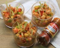 Une recette festive et légère. 