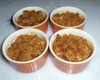 Crumble aux fruits de saison à ma façon