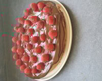 Gâteau choco-framboise