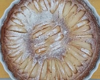 Tarte aux poires fraîches