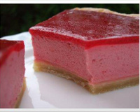 Bavarois aux fruits de la passion et à la mangue