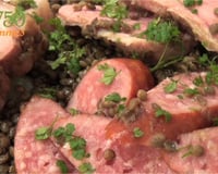 Petit salé aux lentilles