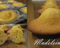Madeleines légères parfumées au citron