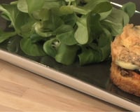 Mille-feuilles de légumes à la Fourme d'Ambert