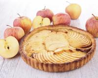 Tarte aux pommes amandes