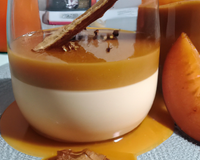 Panna cotta au kaki et speculos