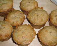 Muffins aux pommes et pépites de chocolat