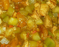 Dinde façon tajine