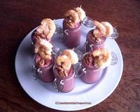 Simple, cette recette est à la portée de tous. Elle peut se servir en entrée, accompagnée d'autres verrines ou à l'apéritif...