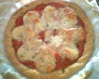Tarte tomates mozzarella maison