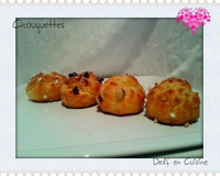 Chouquettes caramélisées