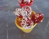 Tomates cerises au caramel et au sésame