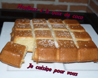 Gâteau moelleux à la noix de coco