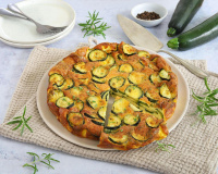 Frittata de courgettes la recette italienne facile à faire au four